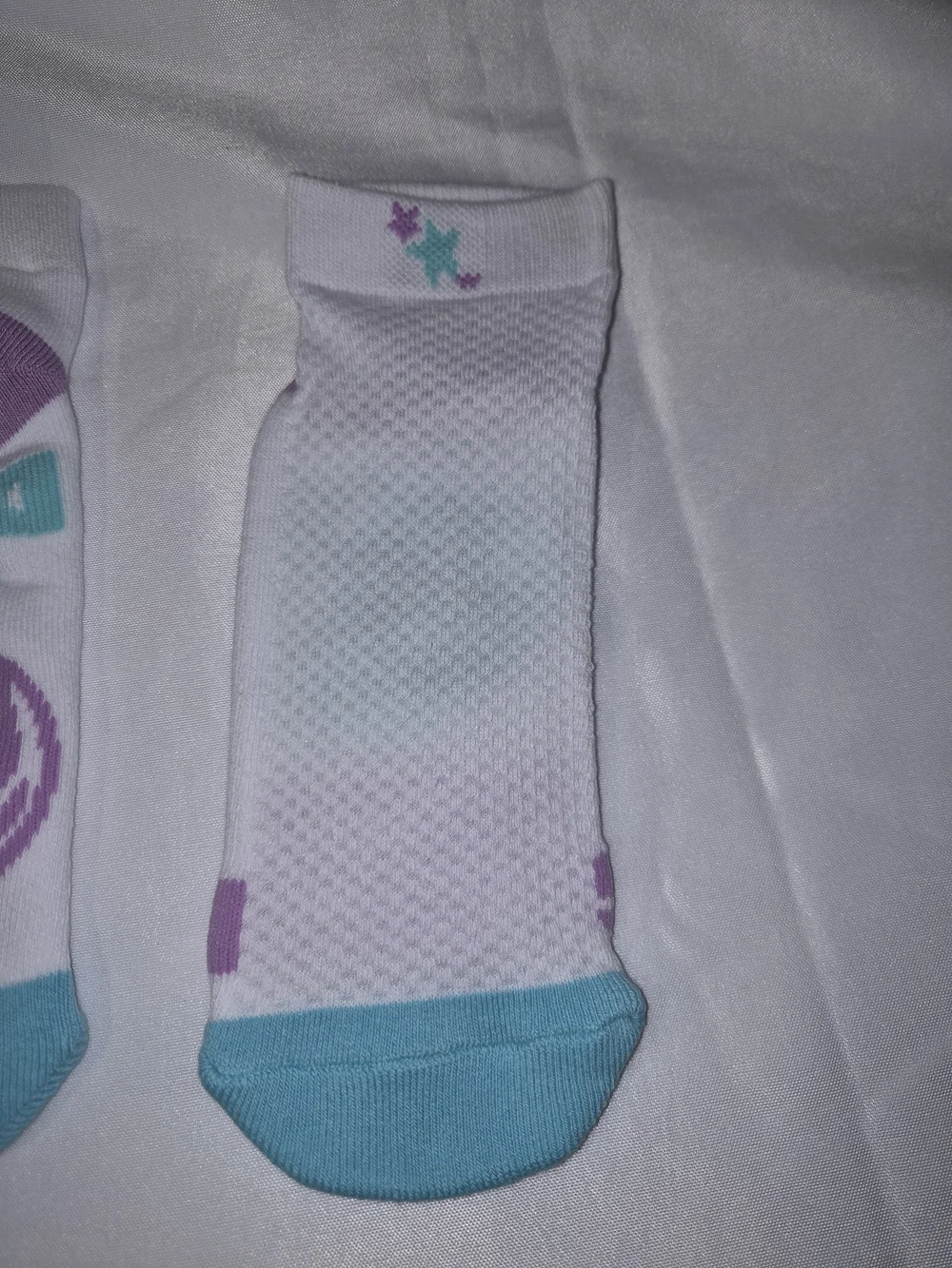 Nursing Mom On Duty Door Hanger -Socks Teal & Purple